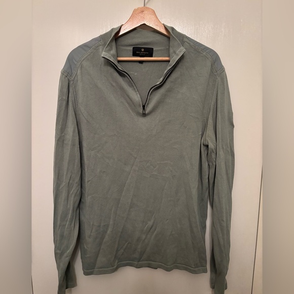 Bundle of Men’s Button Down Shirts and Sweaters. Faherty and Belstaff - Picture 4 of 16